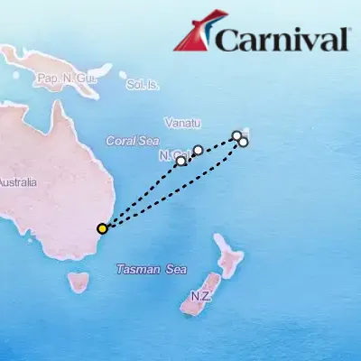 May 4th, 2026  - Fiji & South Pacific Cruise on the Carnival Adventure
