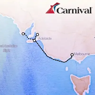 March 24th, 2027  - South Australia Cruise on the Carnival Adventure