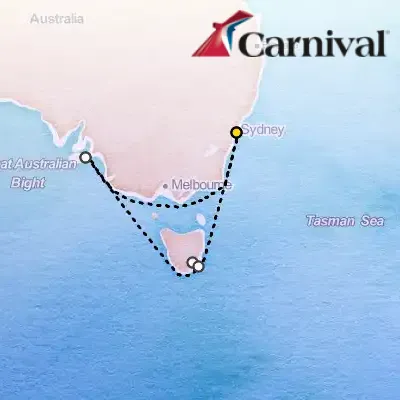 November 24th, 2025  - Tasmania Cruise on the Carnival Adventure