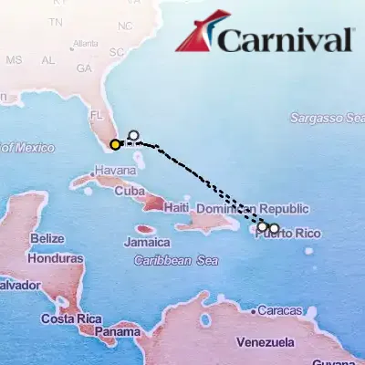 April 19th, 2026  - Eastern Caribbean Cruise on the Carnival Celebration