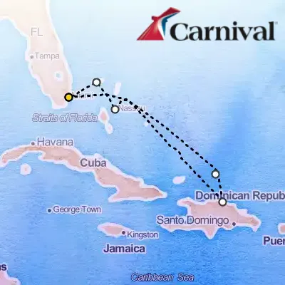 August 24th, 2025  - Eastern Caribbean Cruise on the Carnival Celebration