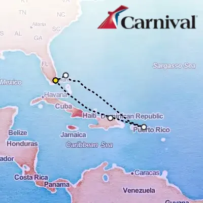 February 22nd, 2026  - Eastern Caribbean Cruise on the Carnival Celebration