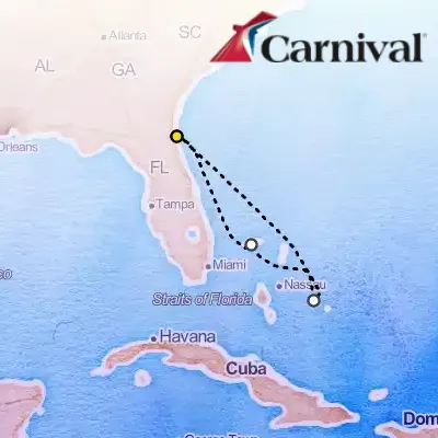 July 26th, 2025  - Bahamas Cruise on the Carnival Elation