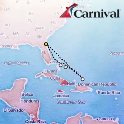 February 9th, 2026  - Eastern Caribbean Cruise on the Carnival Elation