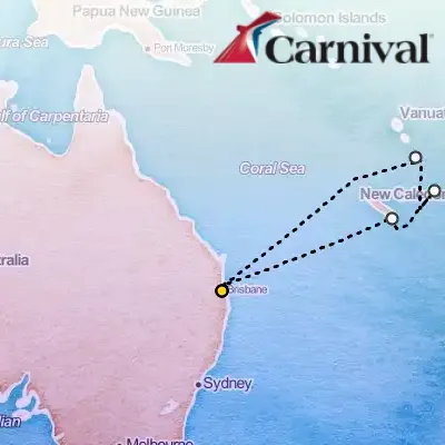 June 26th, 2026  - Vanuatu & New Caledonia Cruise on the Carnival Encounter