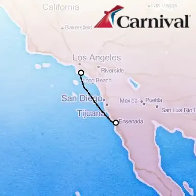 June 5th, 2026  - Baja Mexico Cruise on the Carnival Firenze