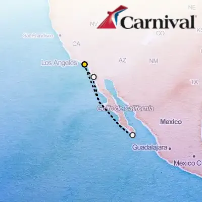 August 21st, 2025  - Mexican Riviera Cruise on the Carnival Firenze