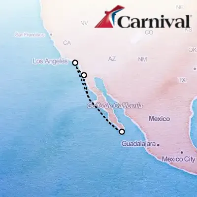 October 20th, 2025  - Mexican Riviera Cruise on the Carnival Firenze