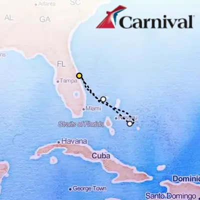 January 8th, 2026  - Bahamas Cruise on the Carnival Freedom