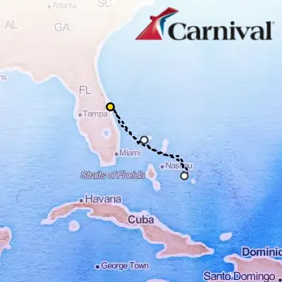 October 2nd, 2025  - Bahamas Cruise on the Carnival Freedom