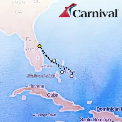 August 25th, 2025  - Bahamas Cruise on the Carnival Freedom