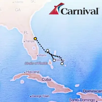 December 1st, 2025  - Bahamas Cruise on the Carnival Freedom