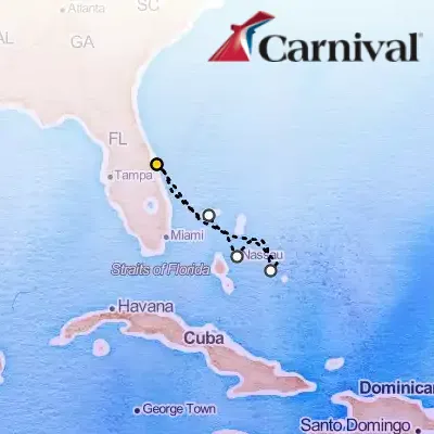 February 23rd, 2026  - Bahamas Cruise on the Carnival Freedom
