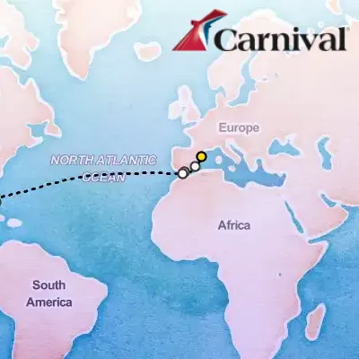 April 11th, 2026  - Transatlantic Cruise on the Carnival Glory