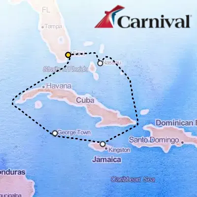 June 14th, 2026  - Western Caribbean Cruise on the Carnival Horizon
