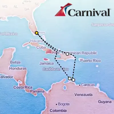 January 30th, 2027  - Southern Caribbean Cruise on the Carnival Horizon