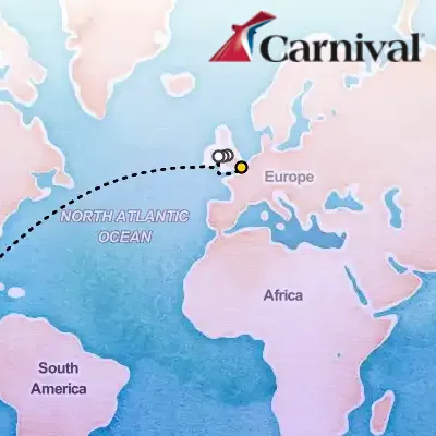 May 24th, 2026  - Transatlantic Cruise on the Carnival Legend