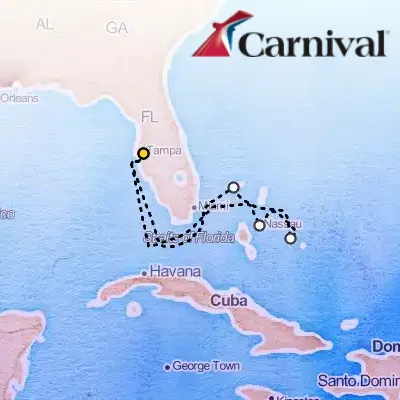 March 7th, 2027  - Bahamas Cruise on the Carnival Legend