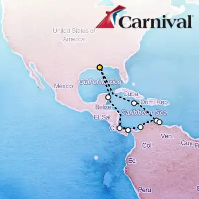 November 29th, 2026  - Caribbean & Panama Cruise on the Carnival Liberty