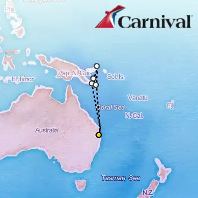 November 23rd, 2025  - Papua New Guinea Cruise on the Carnival Luminosa