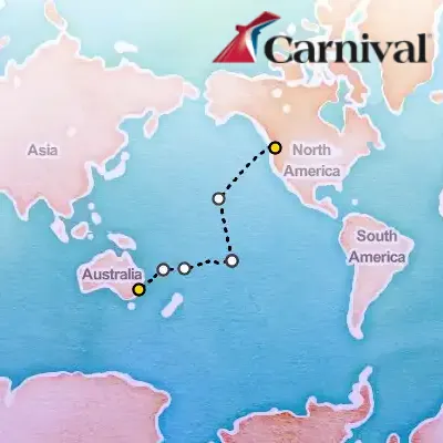 September 18th, 2025  - Tahiti & Pacific Islands Cruise on the Carnival Luminosa