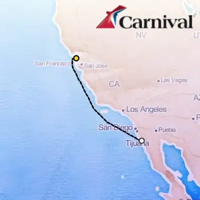 June 4th, 2026  - Baja Mexico Cruise on the Carnival Luminosa