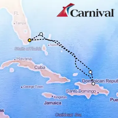 February 1st, 2026  - Eastern Caribbean Cruise on the Carnival Magic