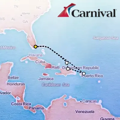 September 7th, 2025  - Eastern Caribbean Cruise on the Carnival Magic
