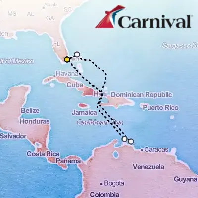 February 6th, 2027  - Southern Caribbean Cruise on the Carnival Magic