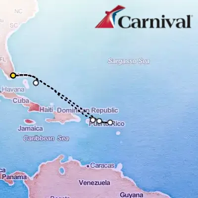 November 29th, 2025  - Eastern Caribbean Cruise on the Carnival Magic
