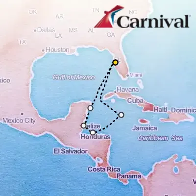 February 14th, 2026  - Western Caribbean Cruise on the Carnival Miracle