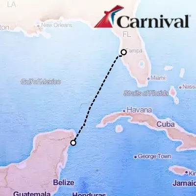 September 11th, 2025  - Western Caribbean Cruise on the Carnival Paradise