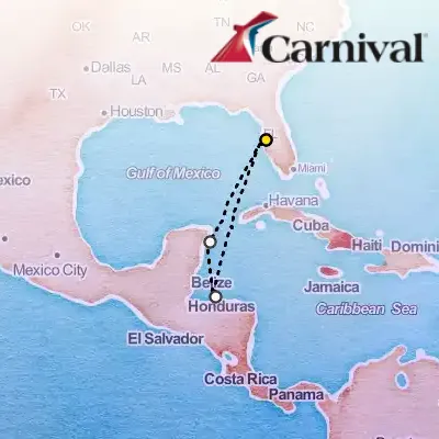November 29th, 2025  - Western Caribbean Cruise on the Carnival Paradise