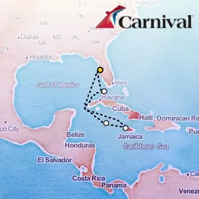 November 10th, 2025  - Western Caribbean Cruise on the Carnival Paradise