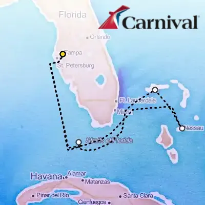 September 15th, 2025  - Bahamas Cruise on the Carnival Paradise