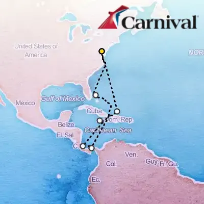 January 11th, 2026  - Caribbean & Panama Cruise on the Carnival Pride