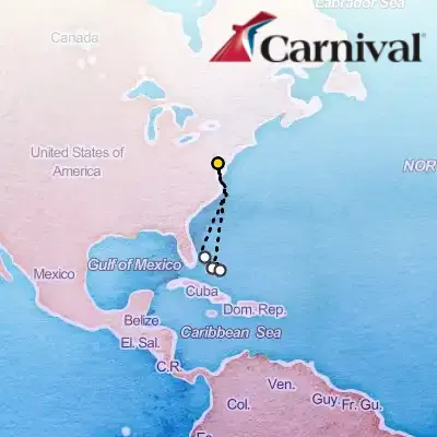 October 26th, 2025  - Bahamas Cruise on the Carnival Pride