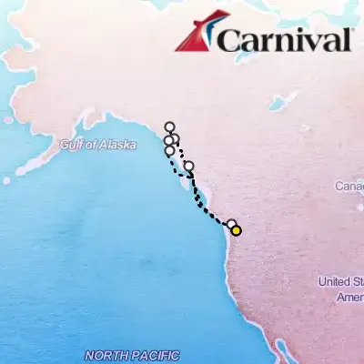 September 16th, 2025  - Inside Passage & Glacier Cruise on the Carnival Spirit