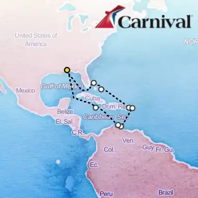January 17th, 2026  - Journeys: Southern Caribbean on the Carnival Spirit