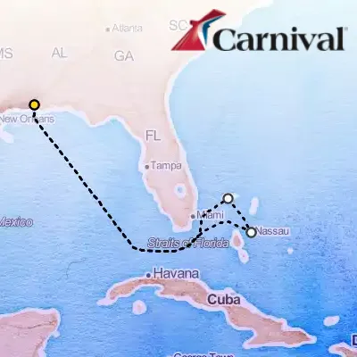 January 11th, 2027  - Bahamas Cruise on the Carnival Spirit