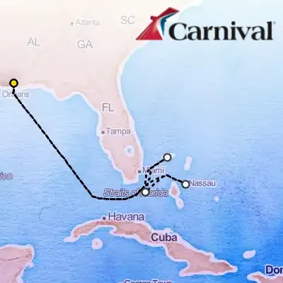 April 5th, 2026  - Bahamas Cruise on the Carnival Spirit