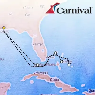 March 6th, 2027  - Bahamas Cruise on the Carnival Spirit