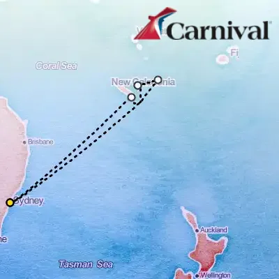 February 4th, 2027  - Vanuatu & New Caledonia Cruise on the Carnival Splendor