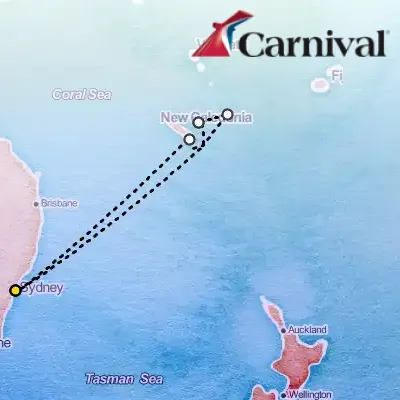 March 5th, 2026  - Vanuatu & New Caledonia Cruise on the Carnival Splendor