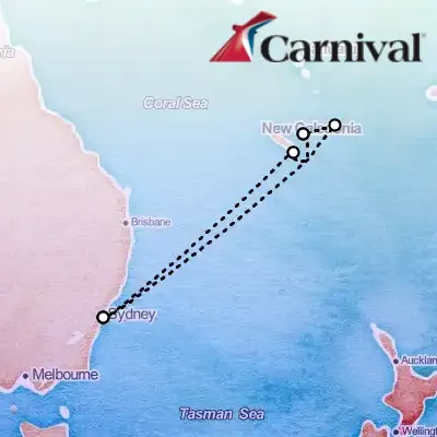 May 11th, 2026  - Vanuatu & New Caledonia Cruise on the Carnival Splendor