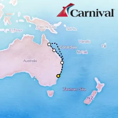 September 8th, 2025  - Great Barrier Reef Cruise on the Carnival Splendor