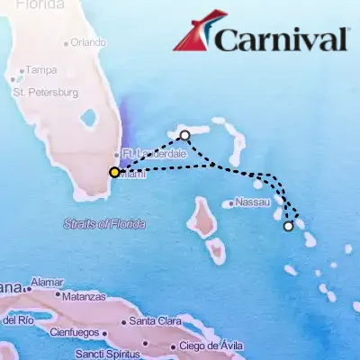 November 5th, 2026  - Bahamas Cruise on the Carnival Sunrise