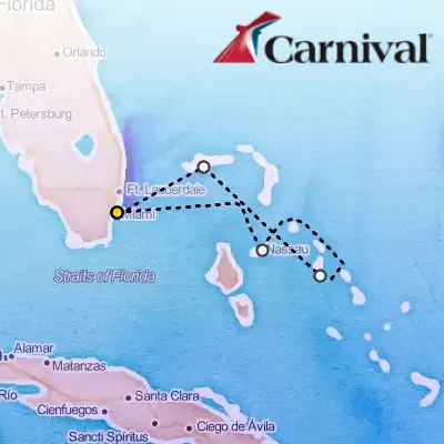 December 21st, 2026  - Bahamas Cruise on the Carnival Sunrise