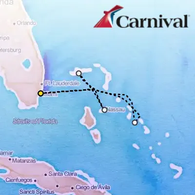 February 1st, 2027  - Bahamas Cruise on the Carnival Sunrise