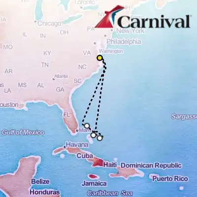 December 13th, 2025  - Bahamas Cruise on the Carnival Sunshine